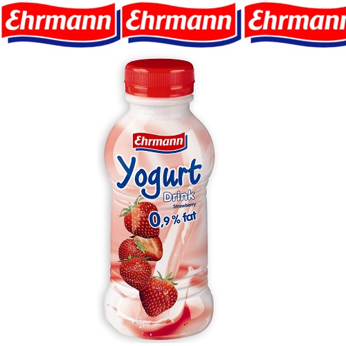 Sữa chua uống - hiệu Ehrmann vị dâu 330gr